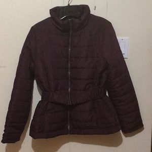 Belted Puffer Jacket